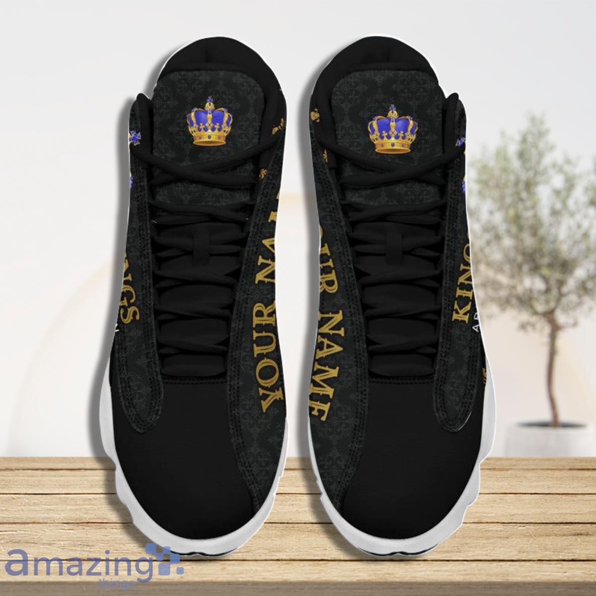 King Are Born In March Custom Name Jordan 13 Sneaker Shoes - Stellagift