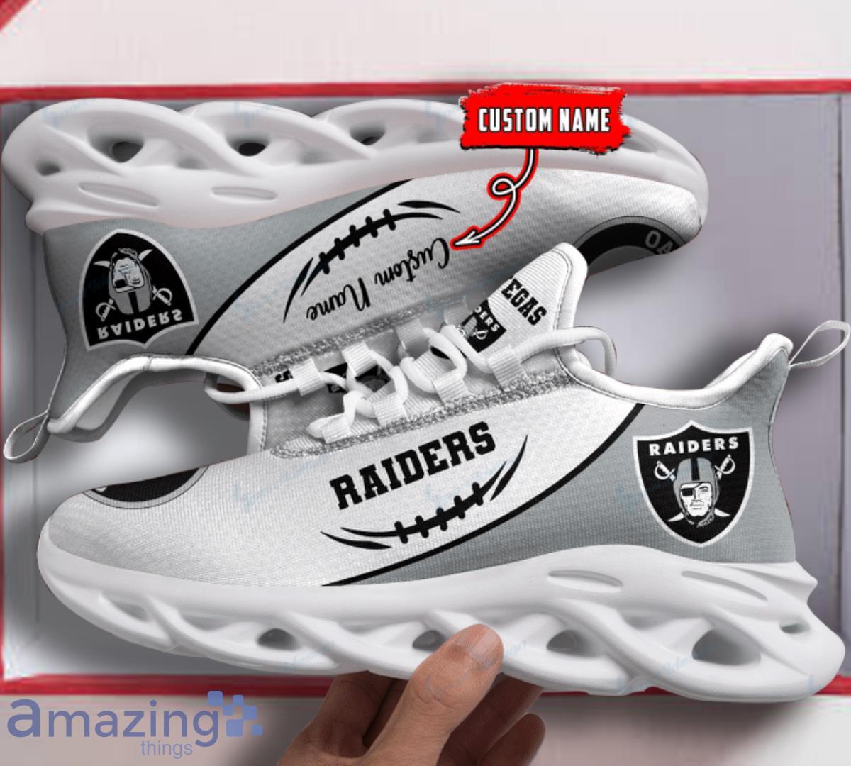 Custom Oakland Raiders Nike Air Max Sneaker