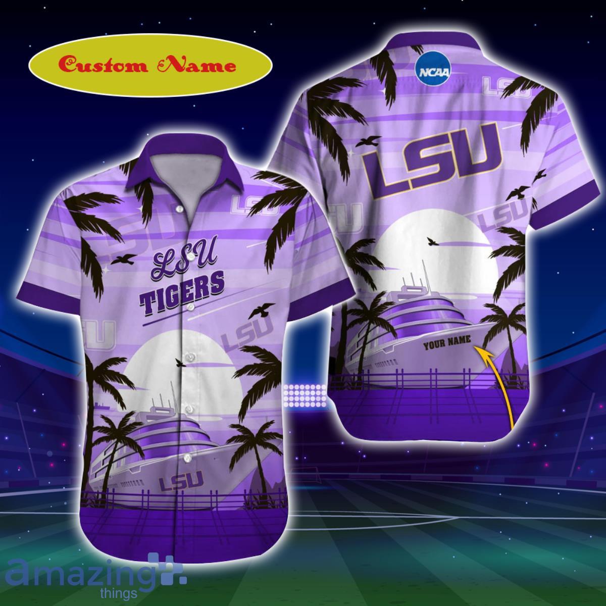 LSU Tigers NCAA Custom Name Hawaiian Shirt For Men And Women Gift For Real Fans Product Photo 1
