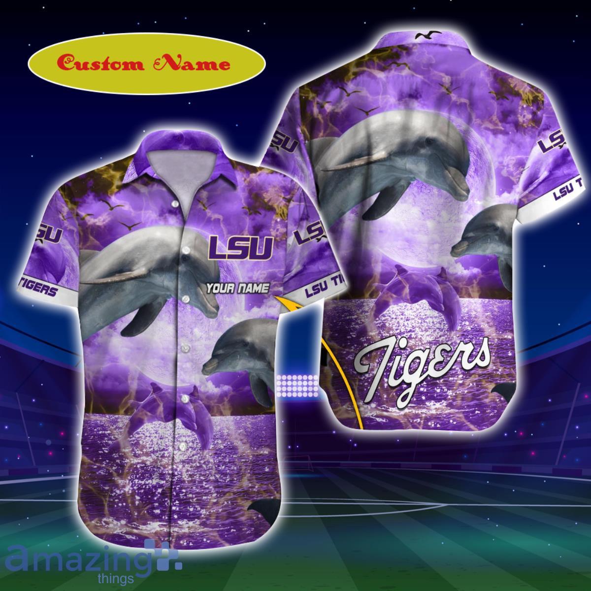 LSU Tigers NCAA Custom Name Hawaiian Shirt For Men And Women Unique Gift For Real Fans Product Photo 1