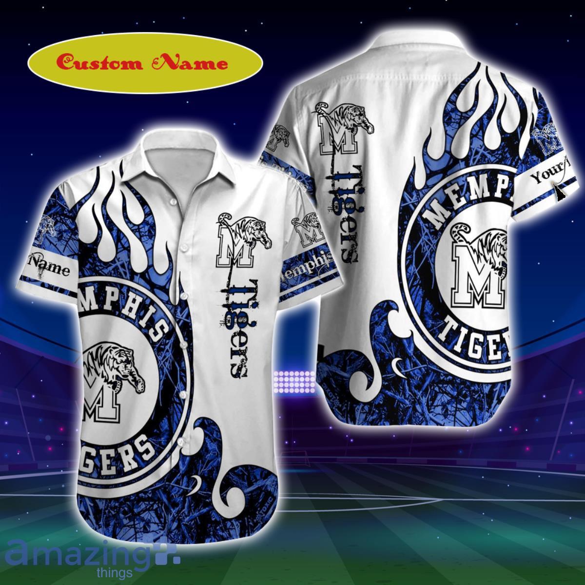 Memphis Tigers NCAA Custom Name Hawaiian Shirt For Men And Women Gift For Real Fans Product Photo 1