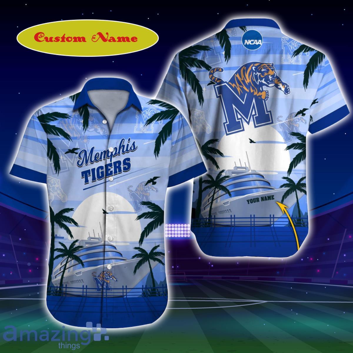 Memphis Tigers NCAA Custom Name Hawaiian Shirt For Men And Women Special Gift For Real Fans Product Photo 1