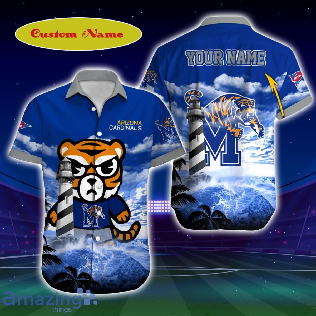 Memphis Tigers NCAA Custom Name Hawaiian Shirt For Men And Women Style Gift For Real Fans Product Photo 1
