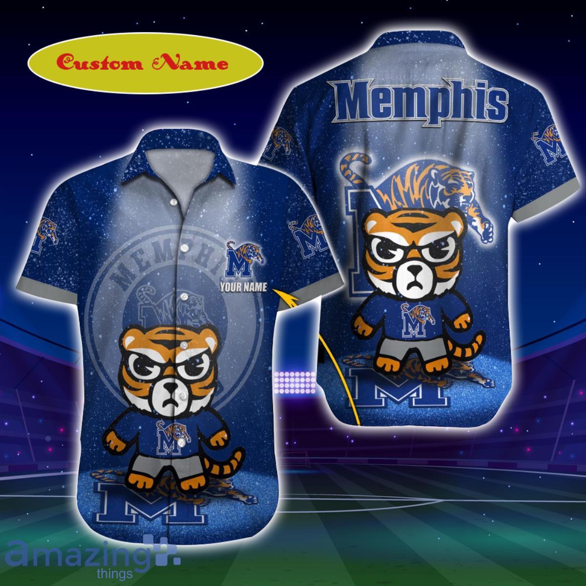 Memphis Tigers NCAA Custom Name Hawaiian Shirt For Men And Women Unique Gift For Fans Product Photo 1