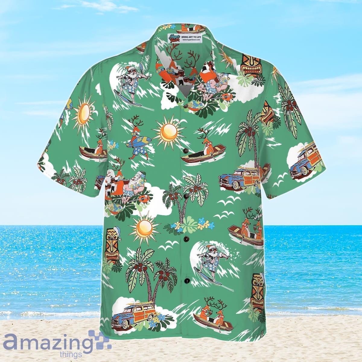 Merry Christmas Santa Claus 10 Hawaiian Shirt Best Gift For Men And Women image Merry Christmas Santa Claus 10 Hawaiian Shirt Best Gift For Men And Women Product Photo 2