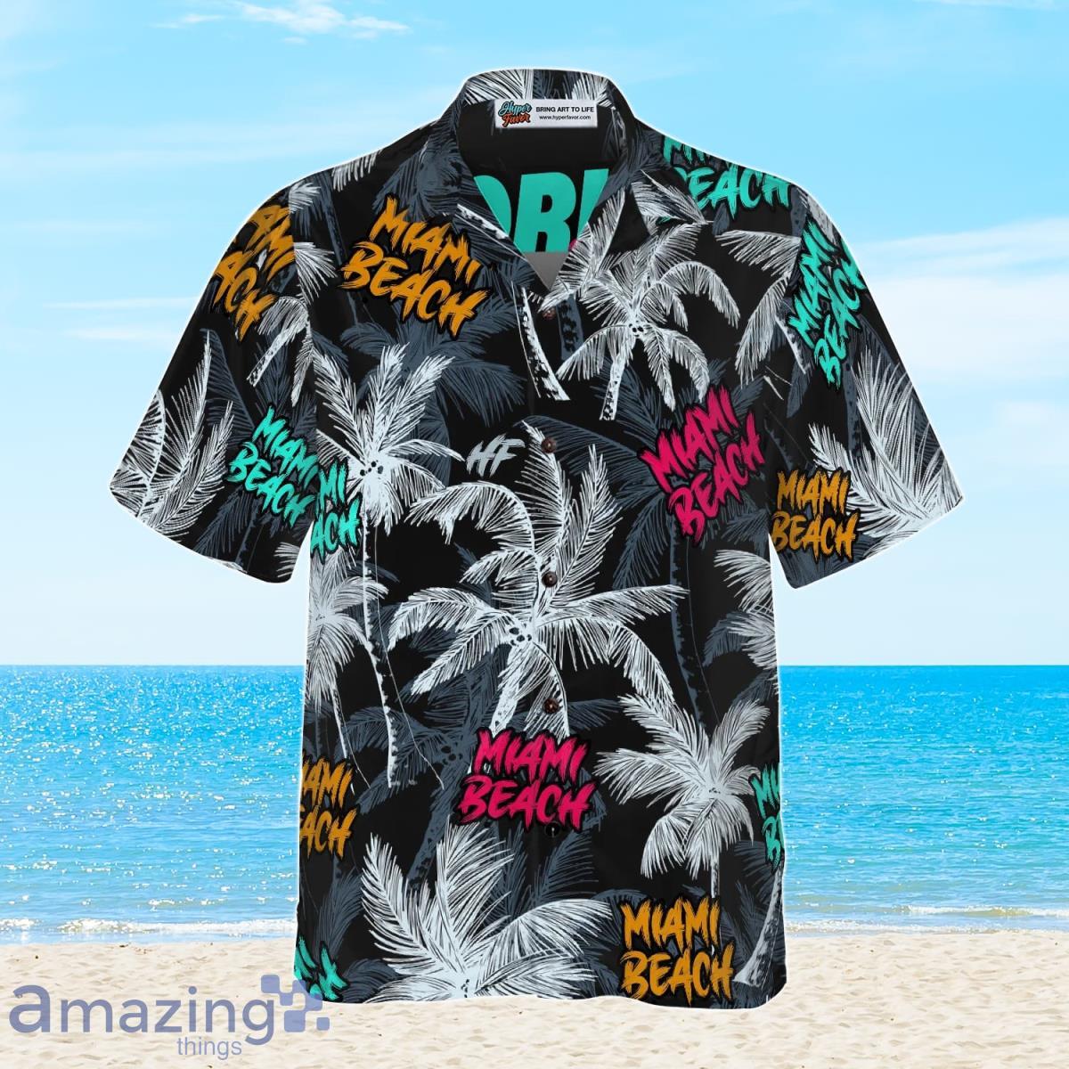 Miami Beach Coconut Tree Seamless Hawaiian Shirt Best Gift For Men And Women image Miami Beach Coconut Tree Seamless Hawaiian Shirt Best Gift For Men And Women Product Photo 3