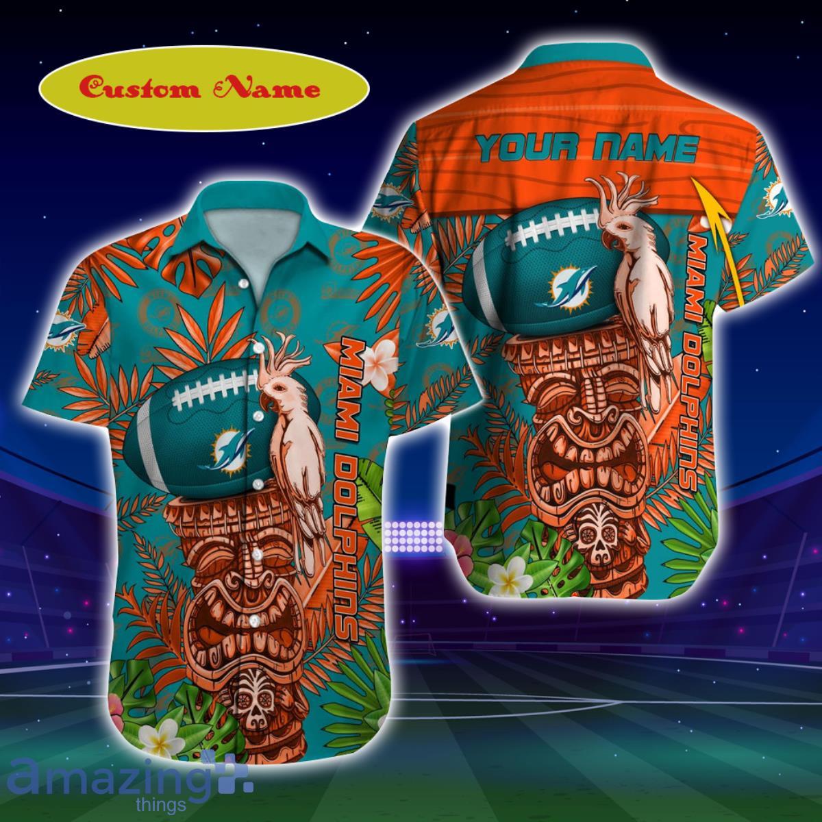 Personalized Miami Dolphins Baseball Shirt Fanmade