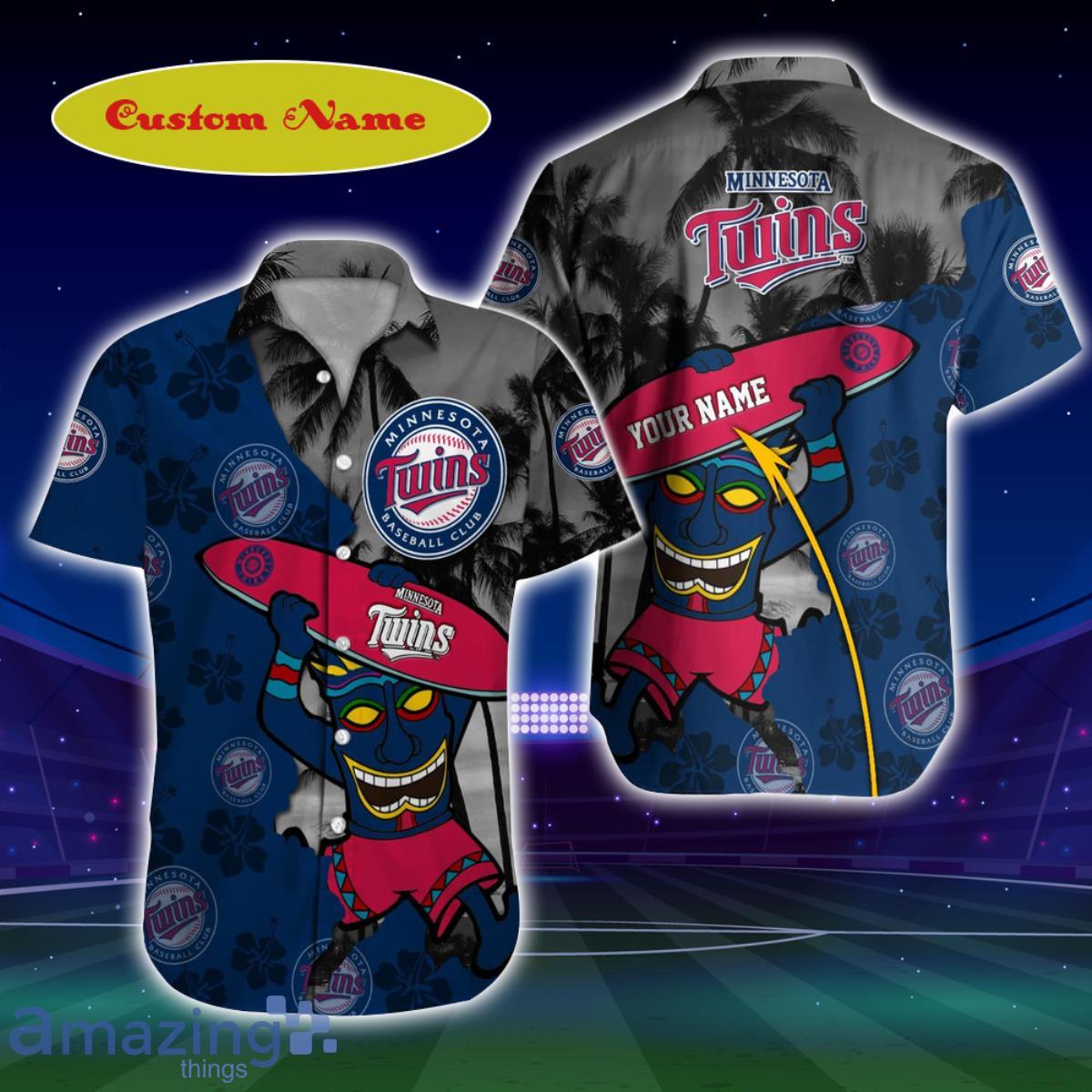 Minnesota Twins MLB Custom Name Hawaiian Shirt For Men And Women