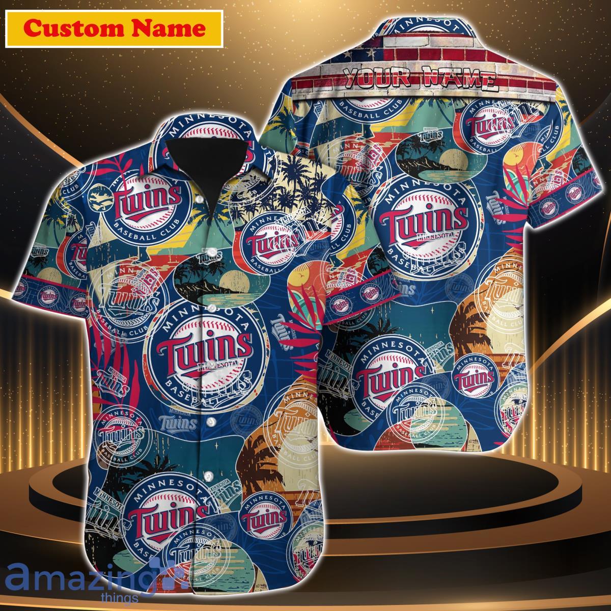 Minnesota Twins MLB Custom Name Hawaiian Shirt For Men Women Special Gift  For Fan
