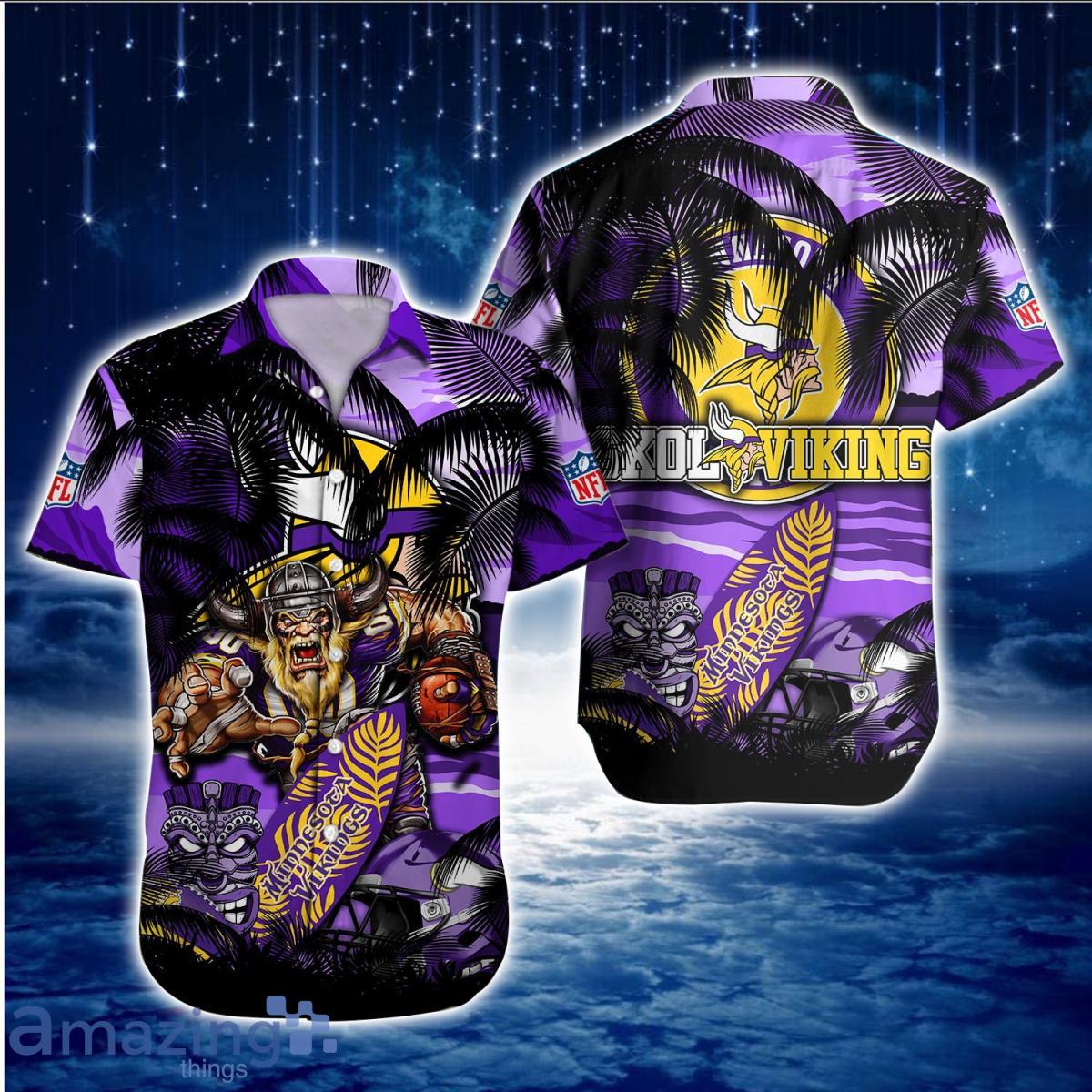 Minnesota Vikings NFL Personalize Hawaii Shirt Style - Trendy Aloha