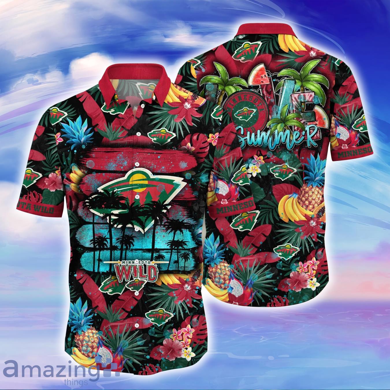 Minnesota Wild NHL Flower Hawaiian Shirt For Men Women Great Gift For Fans Product Photo 1 Minnesota Wild NHL Flower Hawaiian Shirt For Men Women Great Gift For Fans Product Photo 1