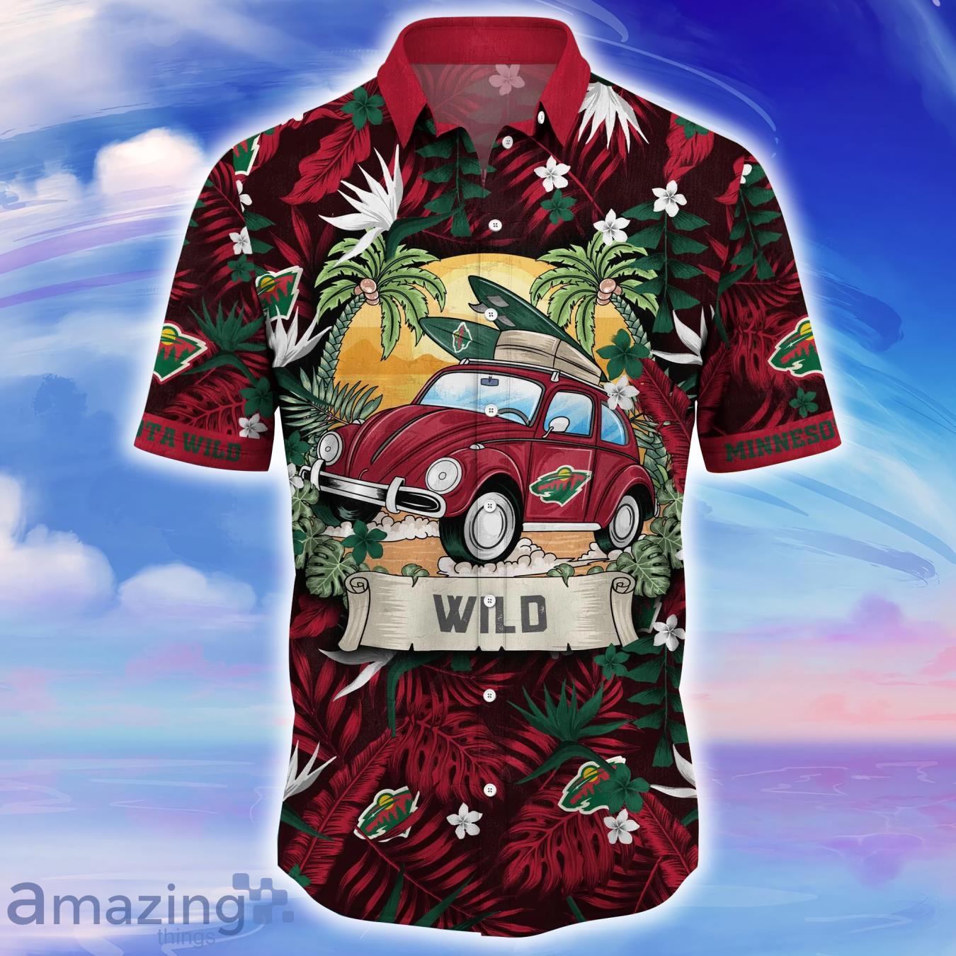 mn wild mens shirts