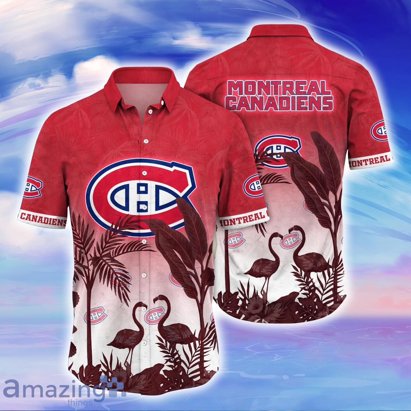 Montreal Canadiens NHL Flower Hawaiian Shirt Best Gift For Fans
