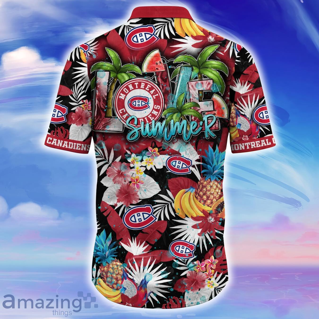 Montreal Canadiens NHL Flower Hawaiian Shirt For Men Women