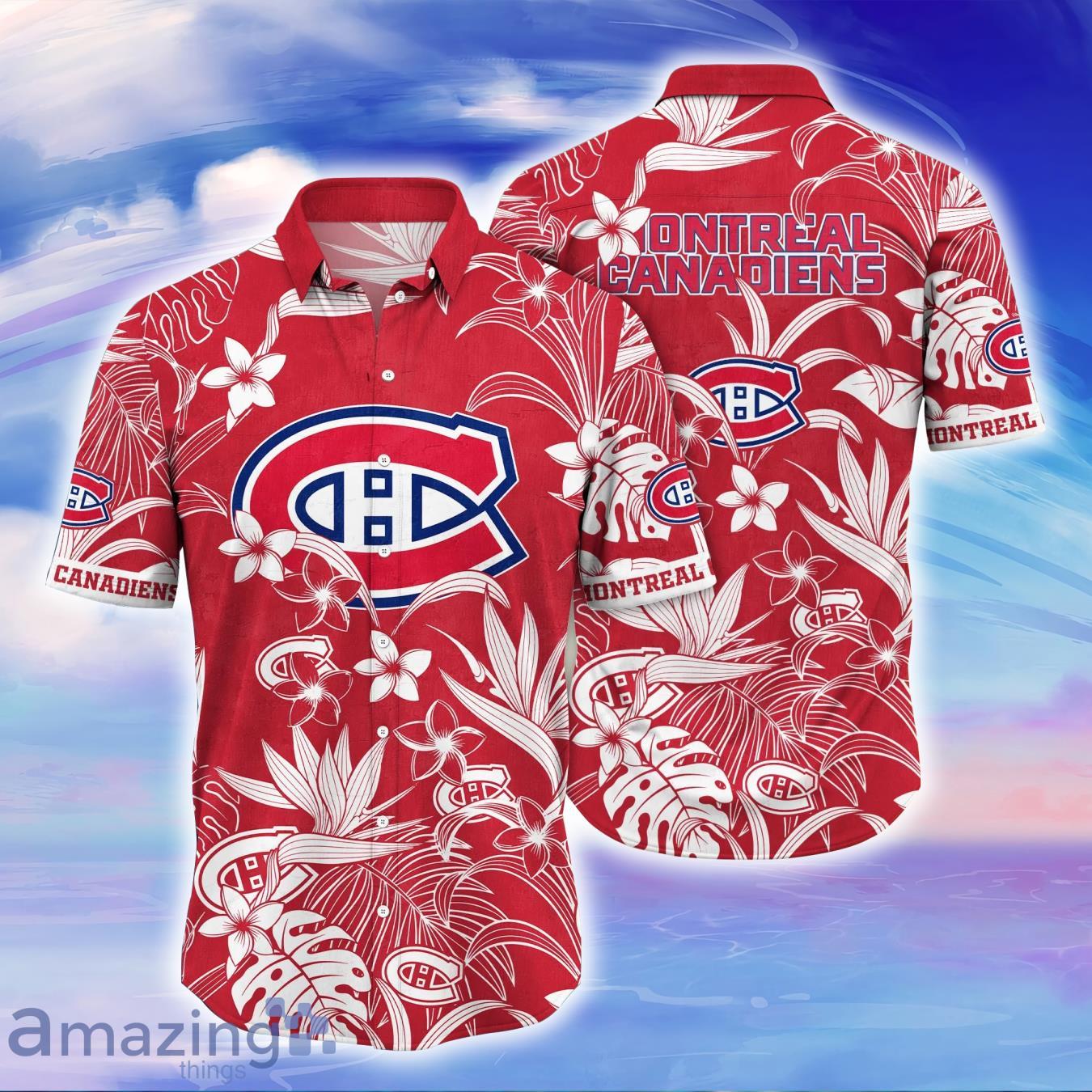 Montreal Canadiens NHL Flower Hawaiian Shirt For Men Women