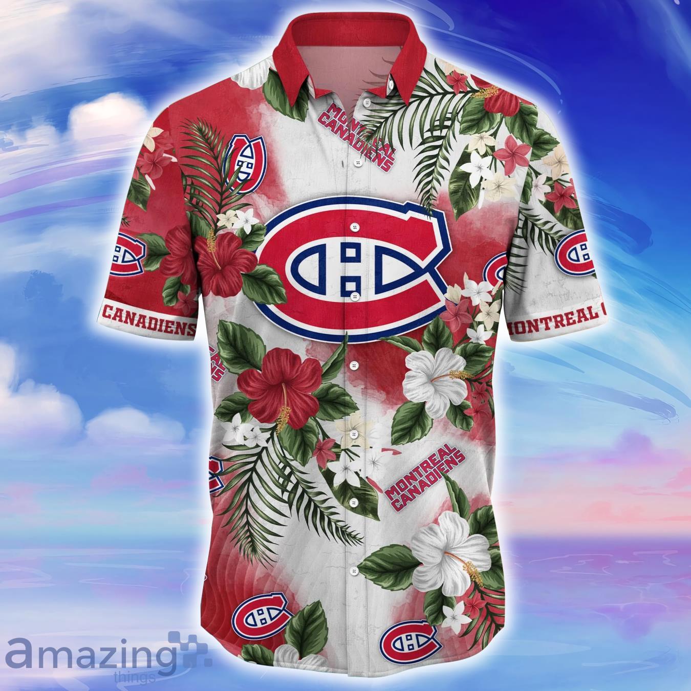 Montreal Canadiens NHL Flower Hawaiian Shirt Impressive Gift For