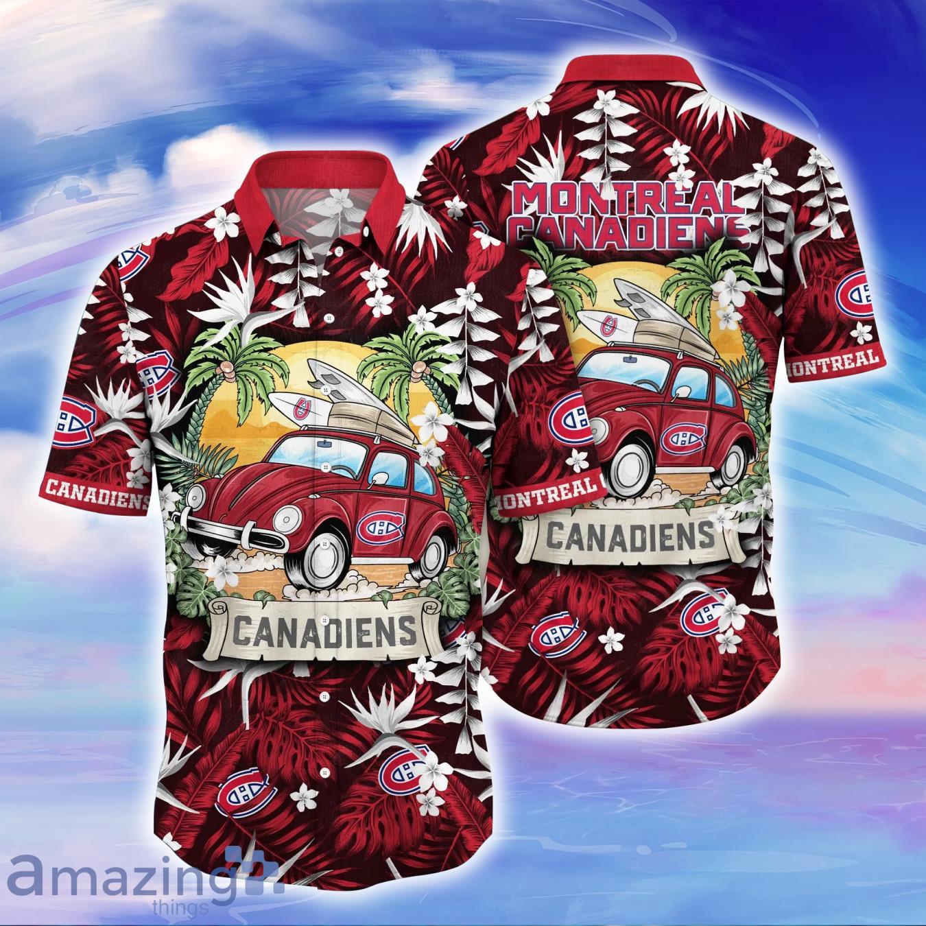 Montreal Canadiens NHL Flower Hawaiian Shirt For Men Women Unique Gift For Fans Product Photo 1
