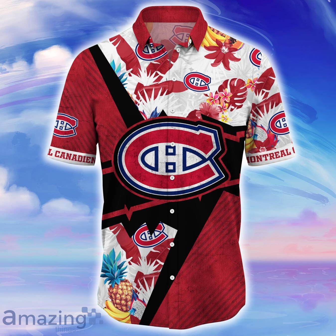 Montreal Canadiens NHL Flower Hawaiian Shirt Best Gift For Fans