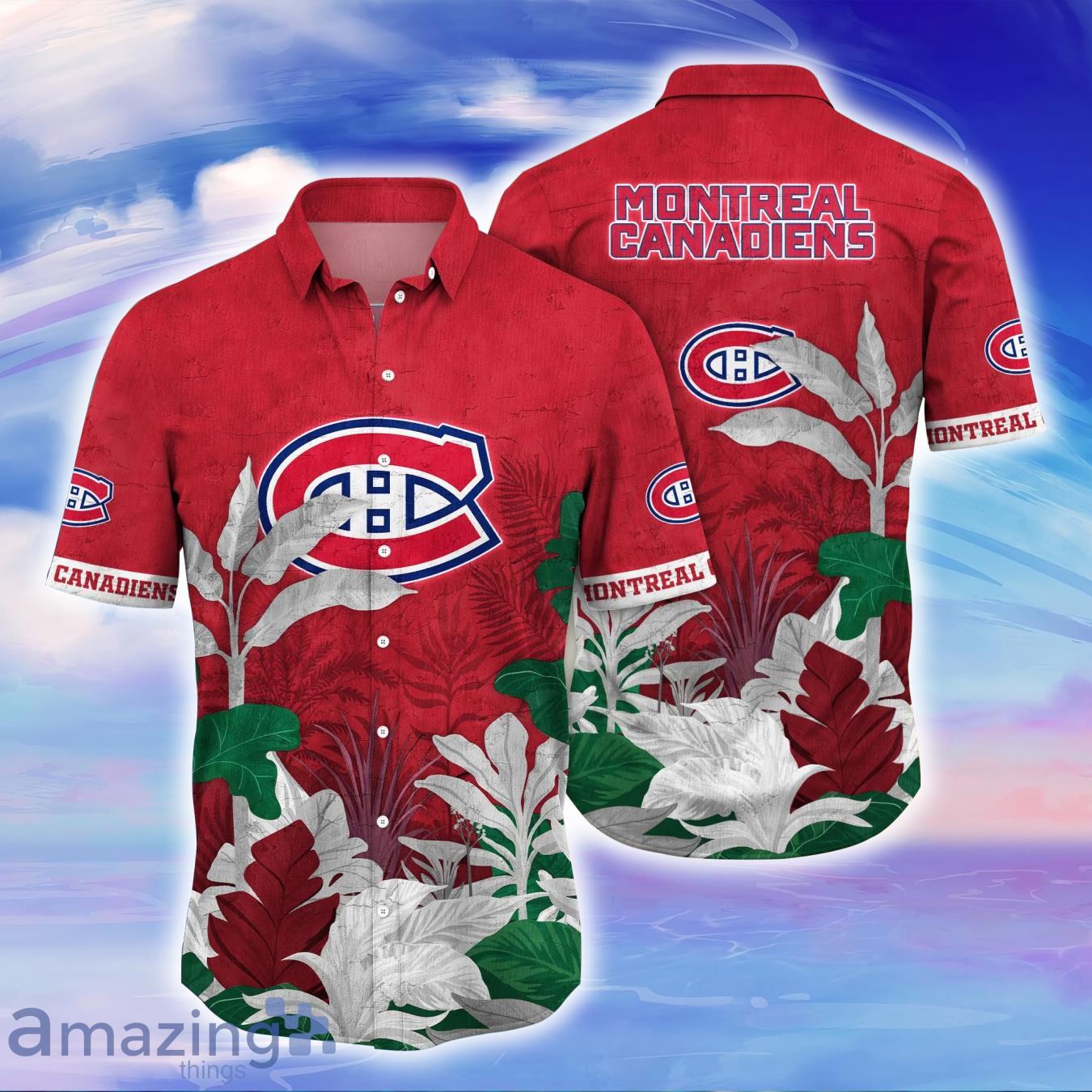 Montreal Canadiens NHL Flower Hawaiian Shirt Impressive Gift For