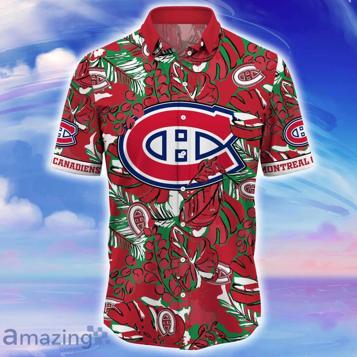 Montreal Canadiens NHL Flower Hawaiian Shirt Best Gift For Fans