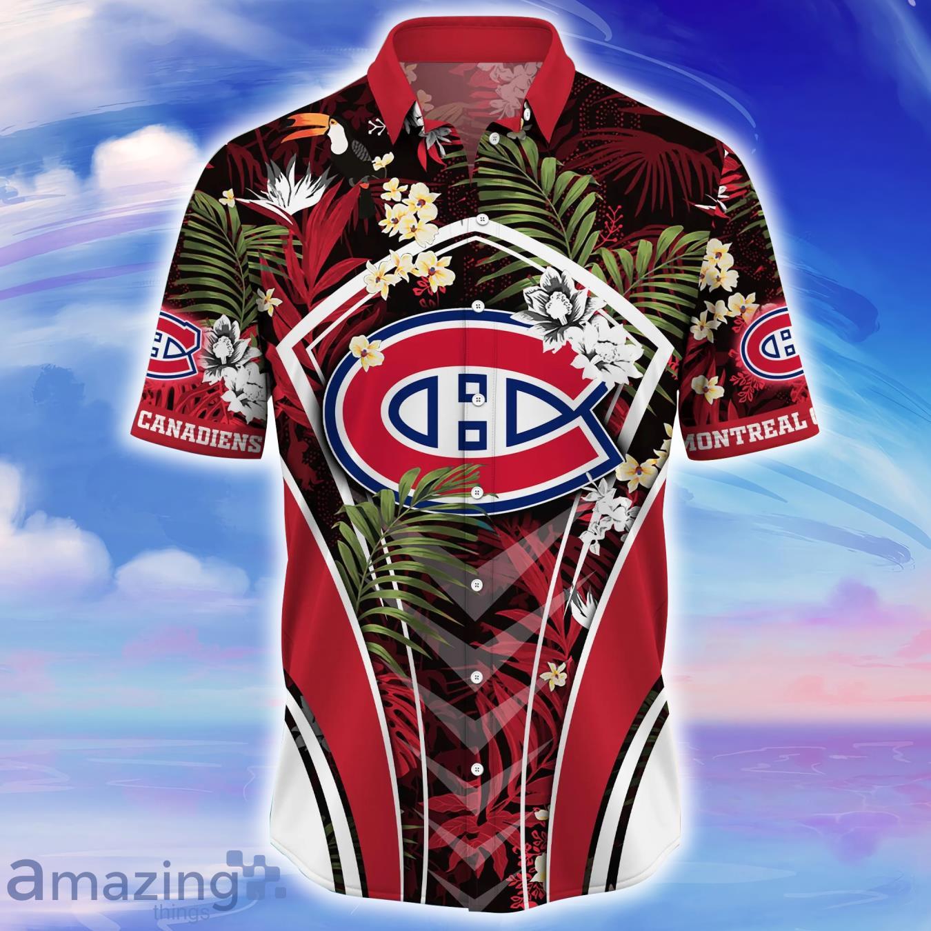 Montreal Canadiens NHL Flower Hawaiian Shirt Special Gift For Men