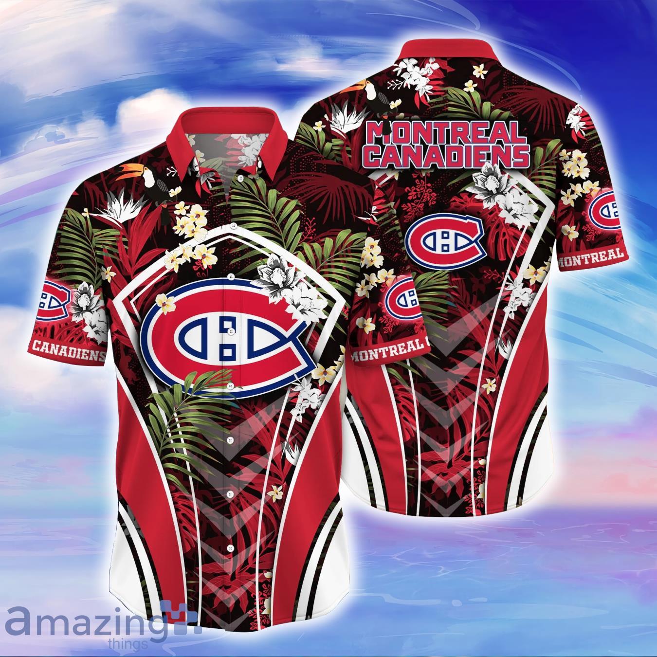 Montreal Canadiens NHL Flower Hawaiian Shirt Great Gift For Fans