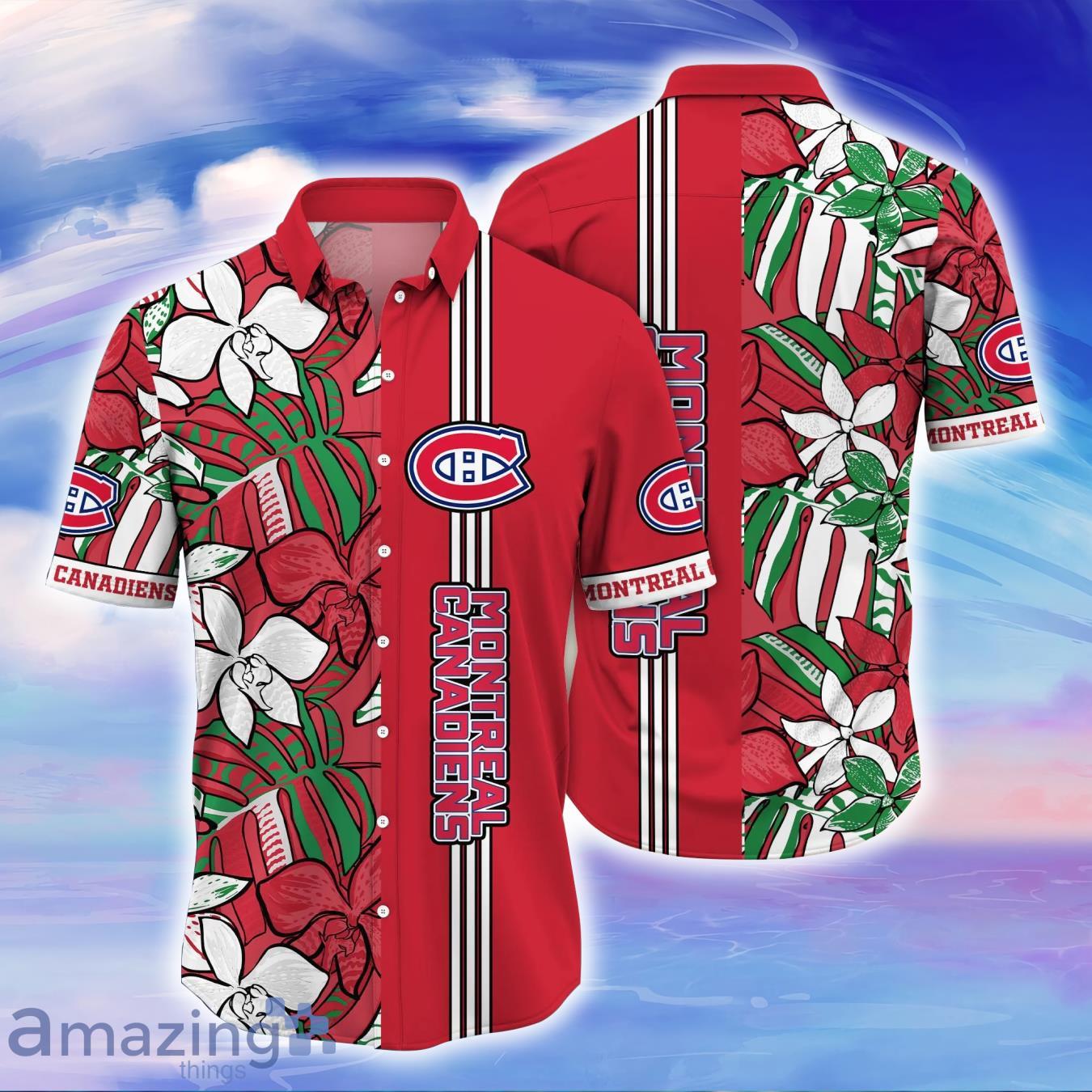 Montreal Canadiens NHL Flower Hawaiian Shirt Great Gift For Fans