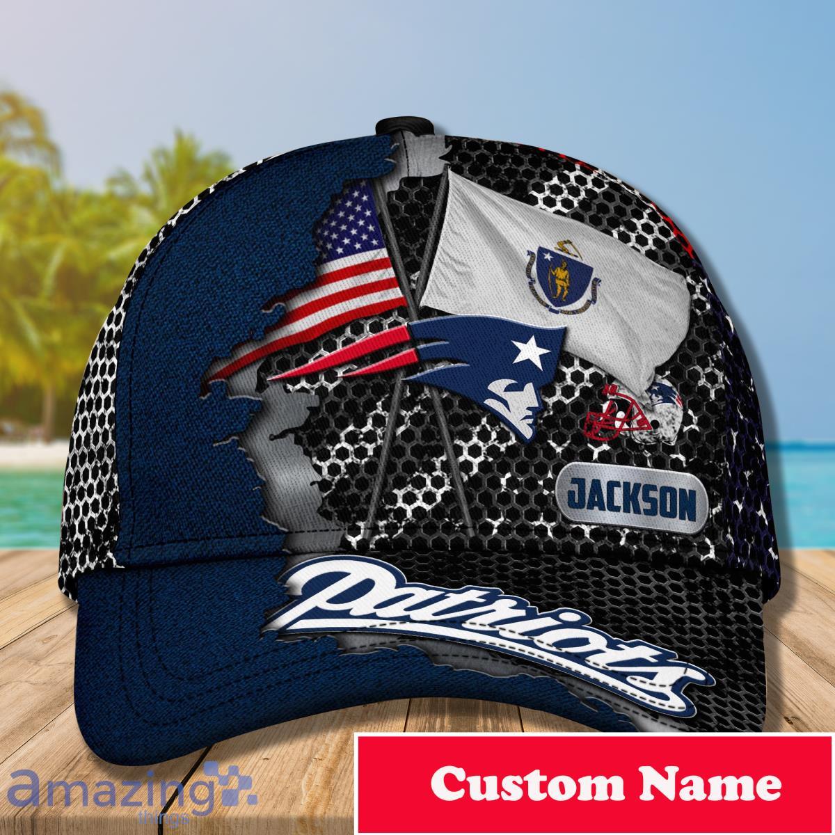 New England Patriots NFLCustom Name Cap Style Gift For Men And Women Fans