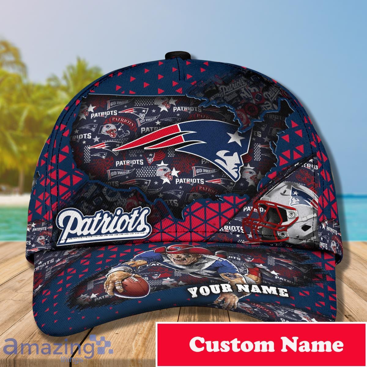 New England Patriots NFL Custom Name Cap For Men And Women Inspired Style  For Real Fans