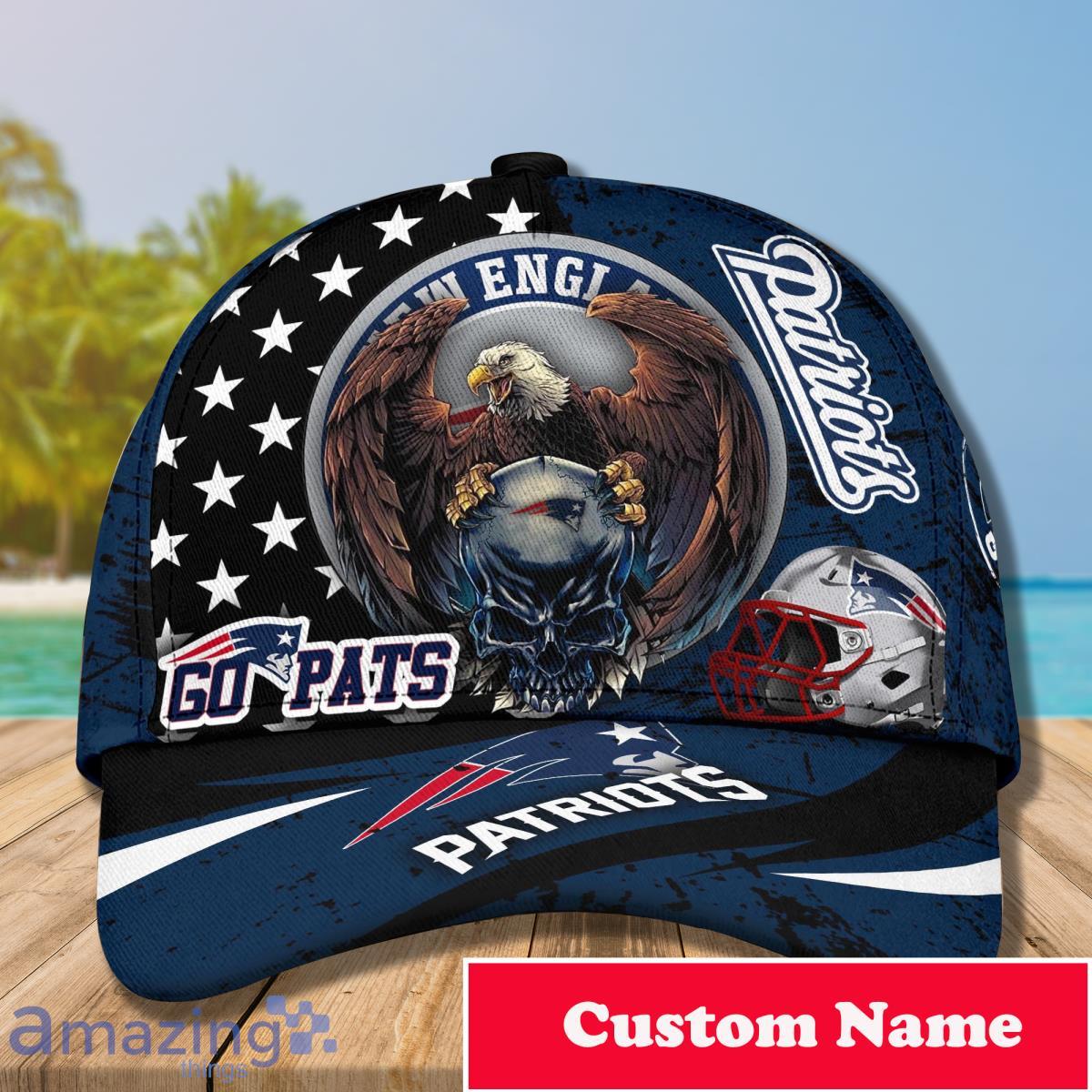 New England Patriots NFL Custom Name Cap For Men And Women Impressive Gift  For Real Fans