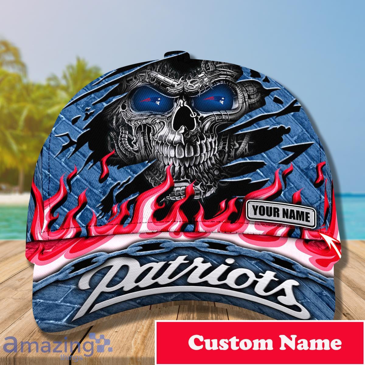 New England Patriots NFL Custom Name Cap For Men And Women Special