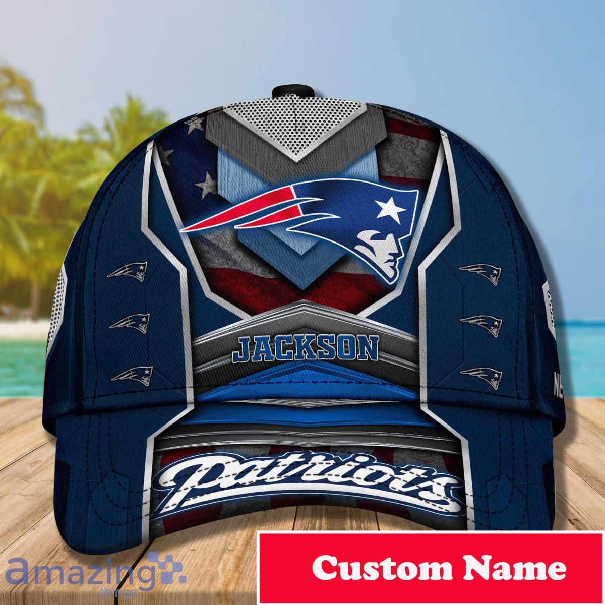 New England Patriots NFLCustom Name Cap Style Gift For Men And