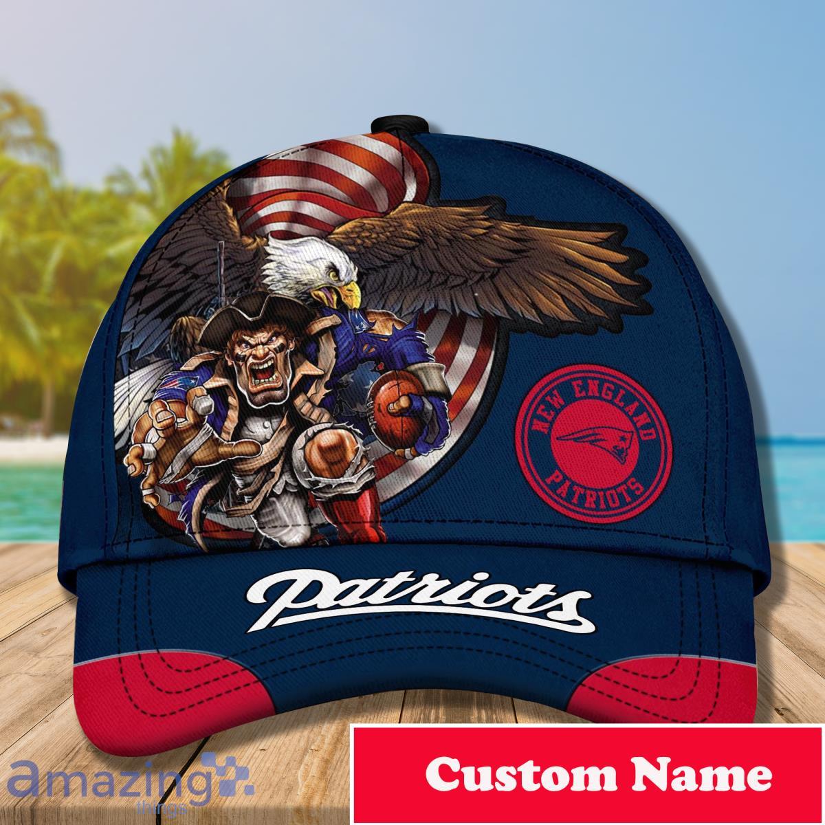 New England Patriots NFL Custom Name Cap For Men And Women Style