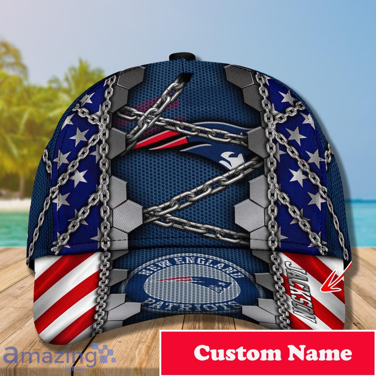 New England Patriots NFL Custom Name Cap For Men And Women Unique Gift For  True Fans