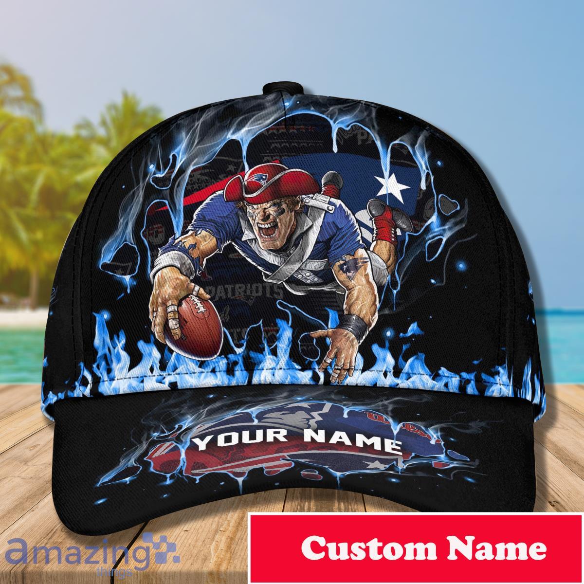 New England Patriots NFL Custom Name Cap For Men And Women Gift For True  Fans