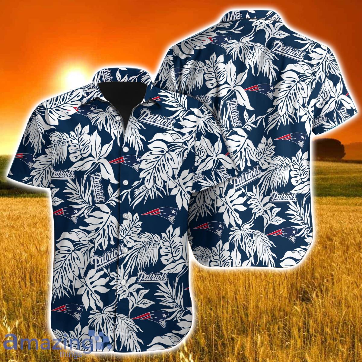 New England Patriots NFL Hawaiian Shirt For Men And Women Fans Product Photo 1