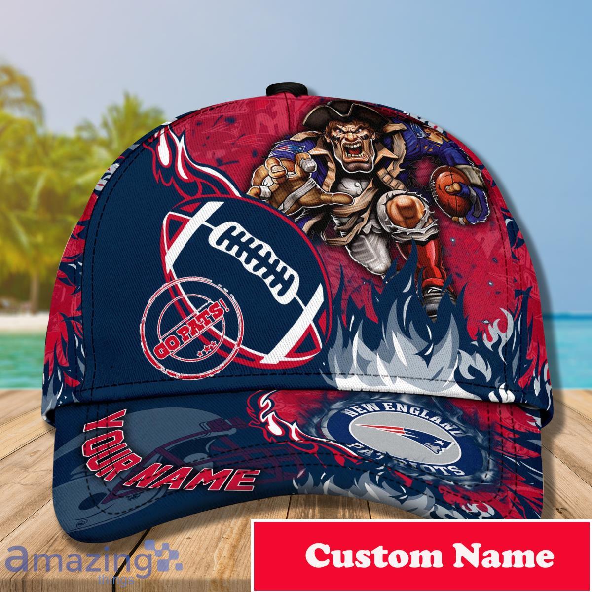 New England Patriots NFLCustom Name Cap Style Gift For Men And