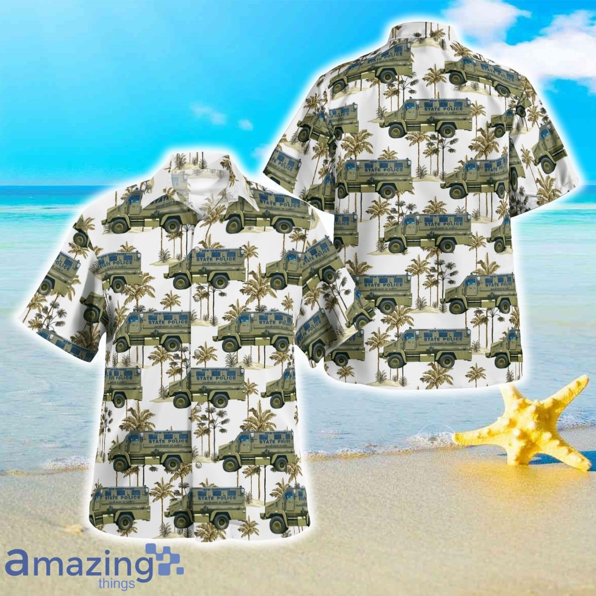 New Hampshire State Police Hawaiian Shirt Best Style For Men Women Best Style For Men And Women Product Photo 1