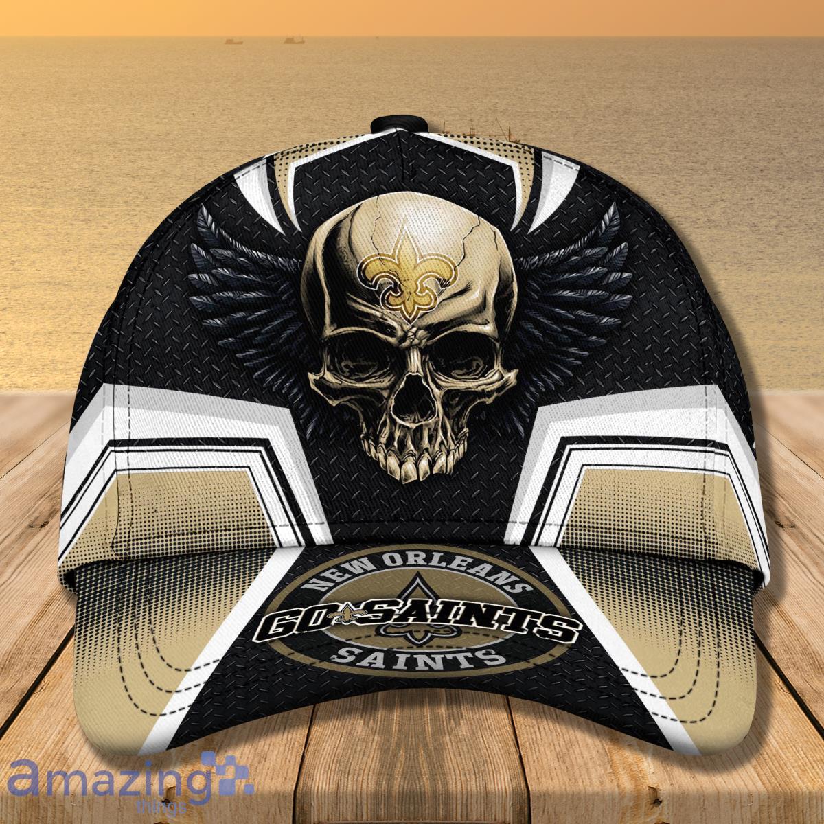 New Orleans Saints Skull Men And Women New Orleans Saints Nfl New