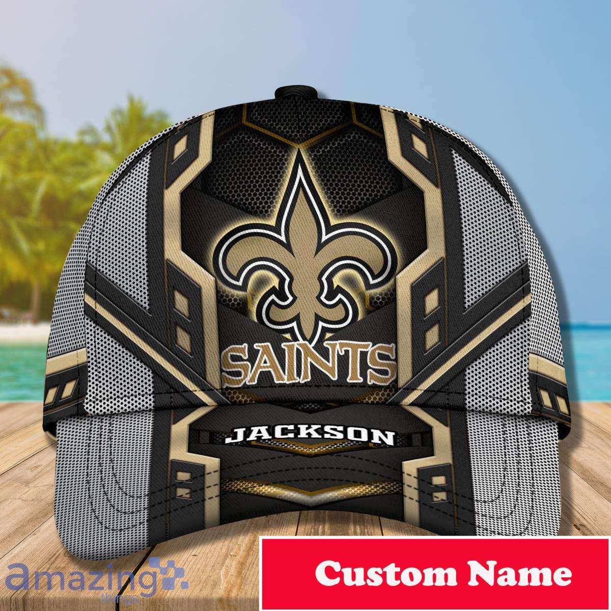 New Orleans Saints NFL Custom Name Cap For Men And Women Gift For Fans Product Photo 1