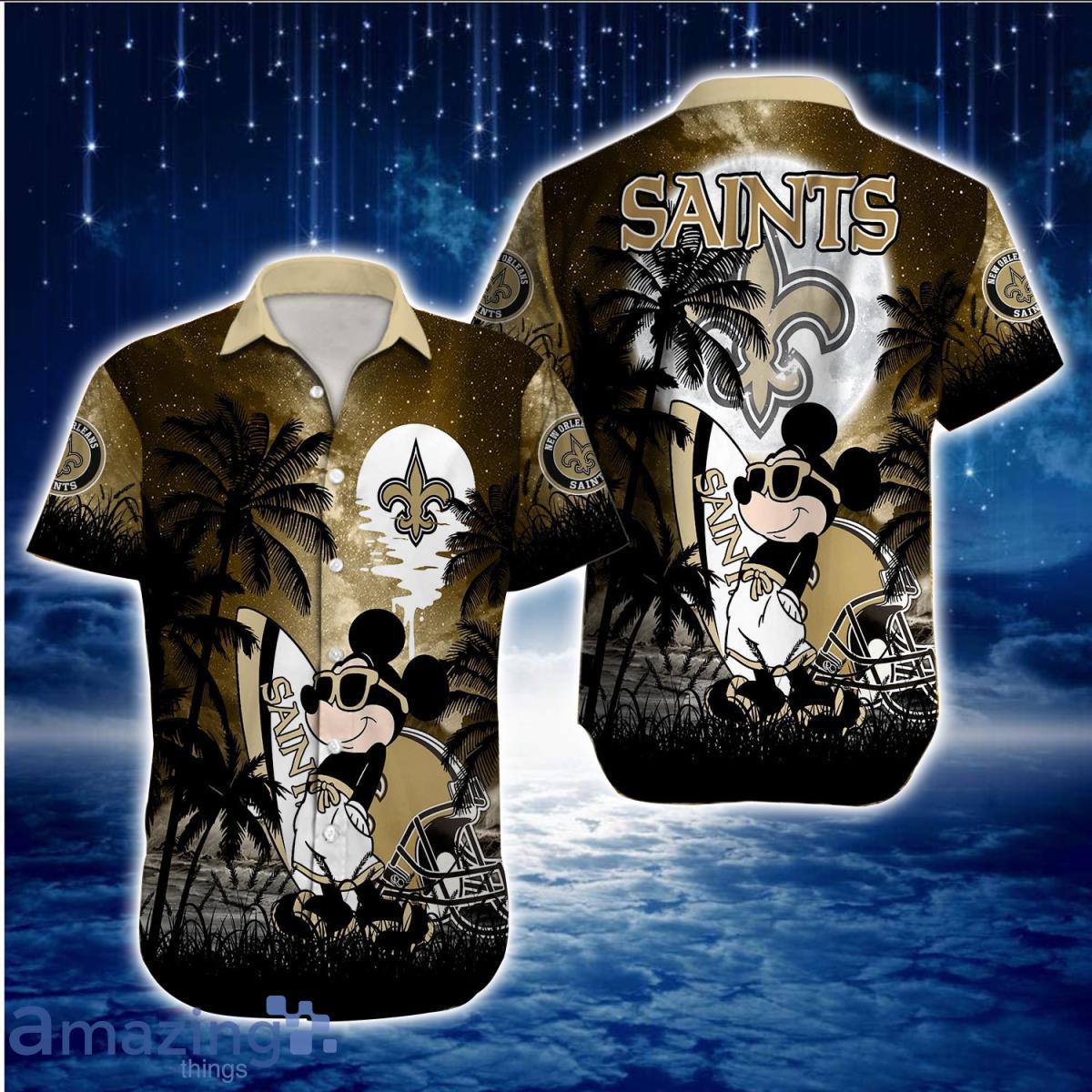 New Orleans Saints NFL Hawaiian Shirt Aloha Shirt For Men Women Fans