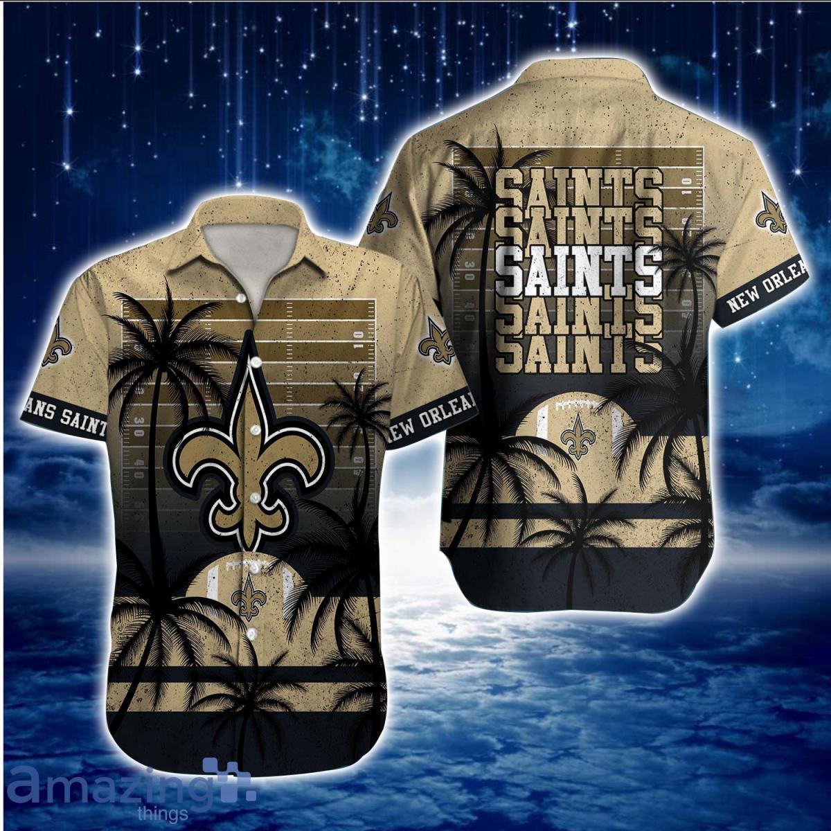 New Orleans Saints NFL Hawaiian Shirt Aloha Shirt For Men Women Fans