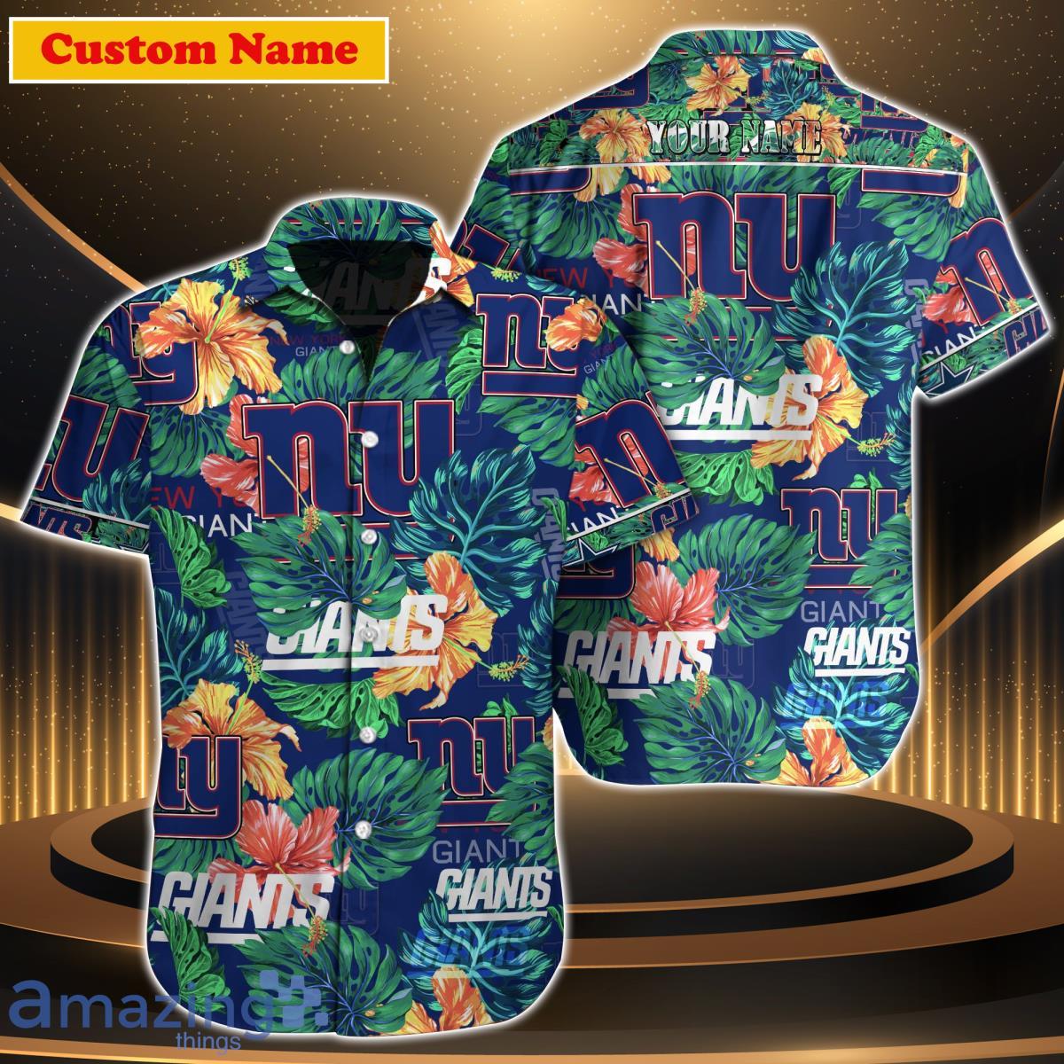 HOT FASHION NFL New York Giants Hawaiian Shirt Hot Summer 2023