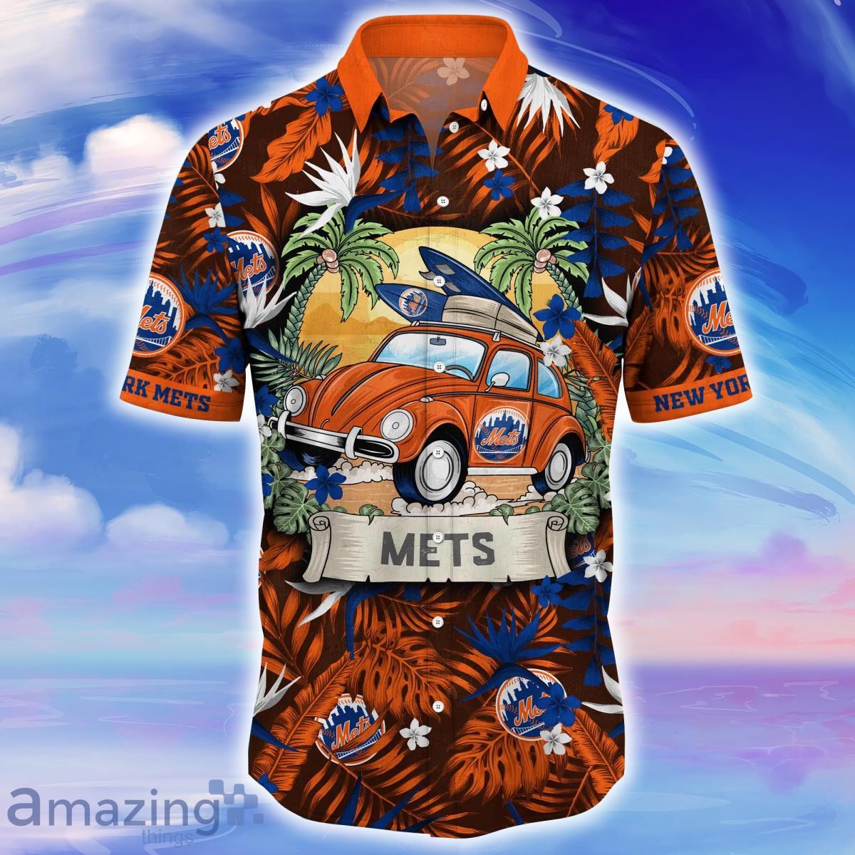 Personalized New York Mets MLB Hawaiian Shirt Outfit - T-shirts Low Price