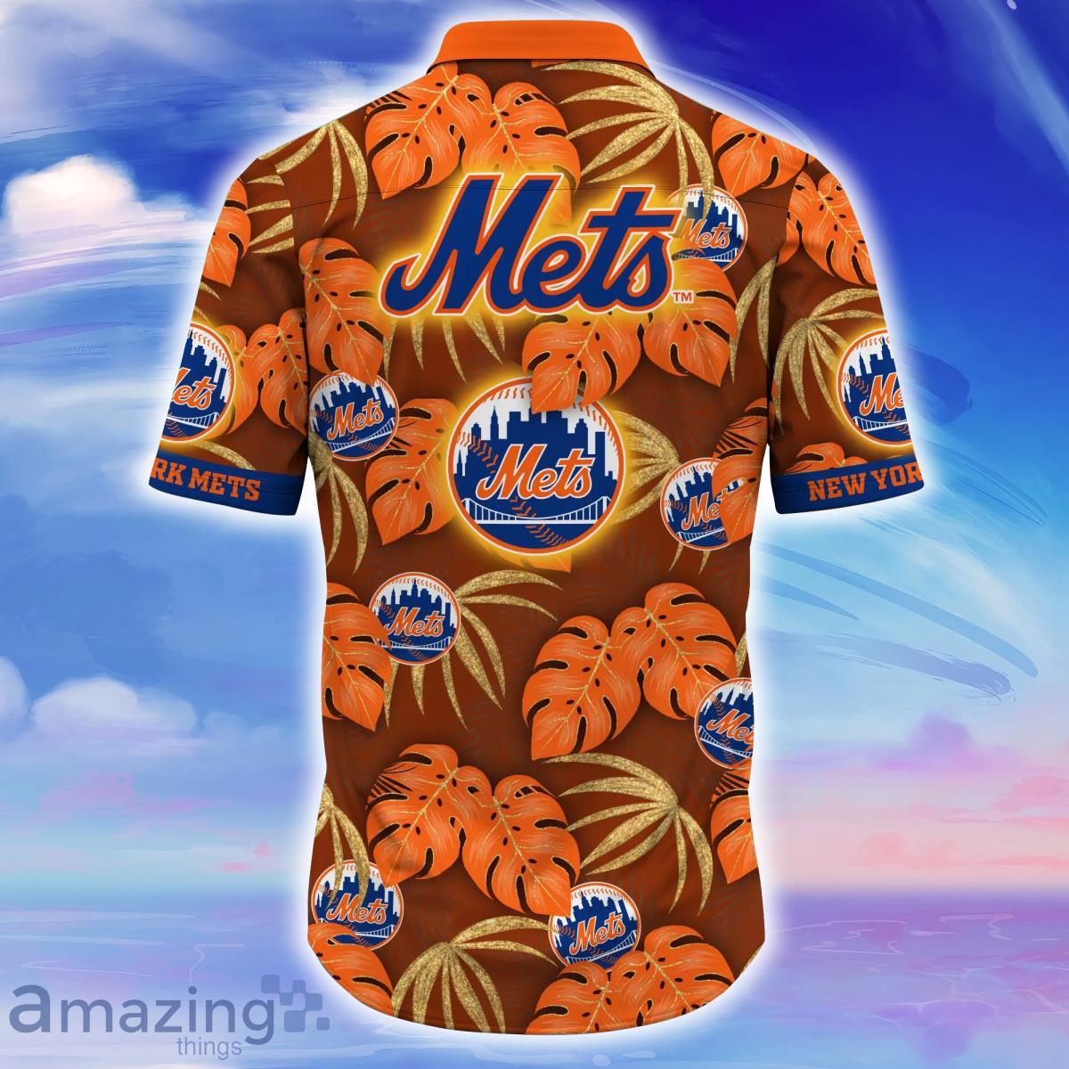 New York Mets MLB Flower Hawaiian Shirt Unique Gift For Fans