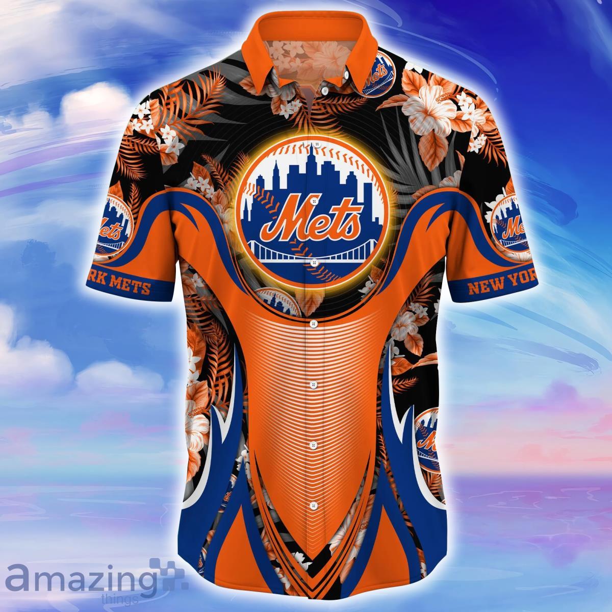 New York Mets MLB Flower Hawaiian Shirt Great Gift For Men Women Fans