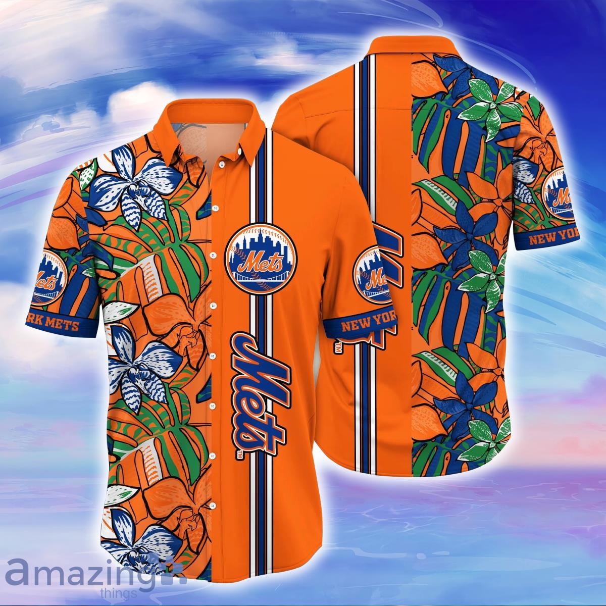 New York Mets MLB Flower Hawaiian Shirt Unique Gift For Fans