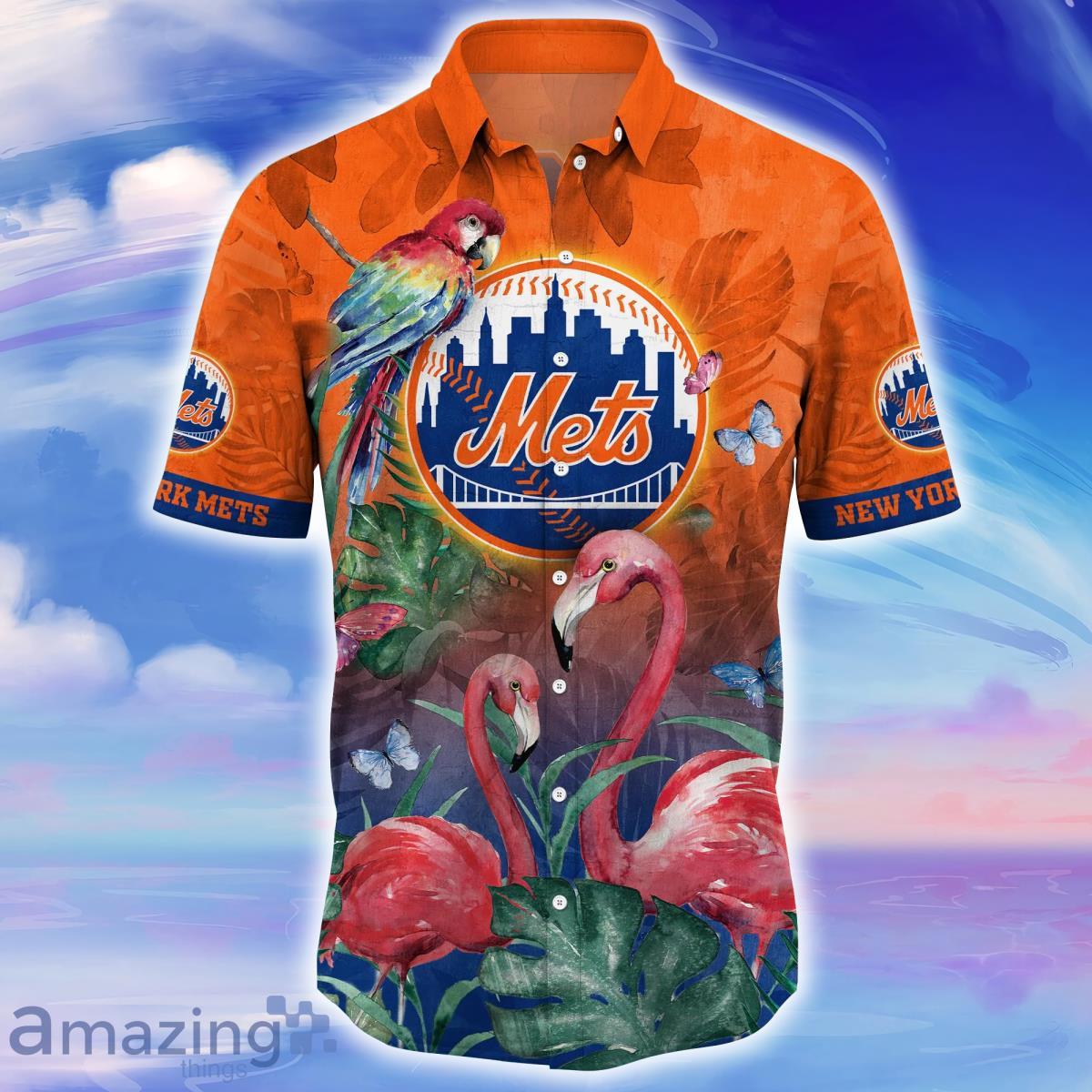 New York Mets MLB Flower Hawaiian Shirt Gift For Men Women Fans