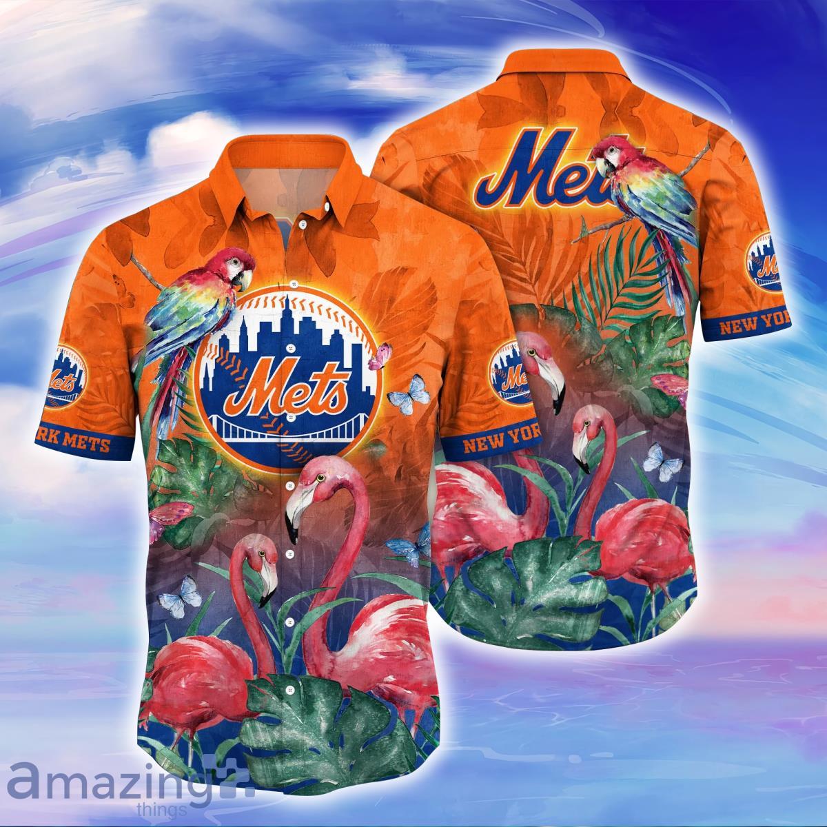 New York Mets MLB Flower Hawaiian Shirt Unique Gift For Men Women Fans