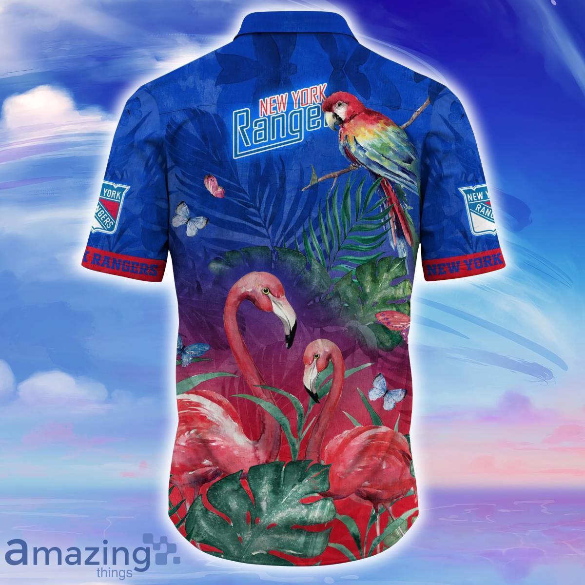 New York Rangers NHL Flower Hawaiian Shirt Unique Gift For Fans